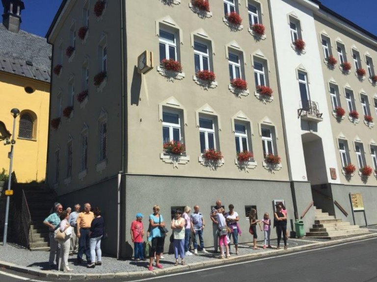 Rathaus von Schönbach/Luby