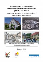 Vorbereitende Untersuchungen Bubenreuth-Süd - Geigenbauersiedlung