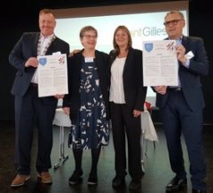 Unterzeichnung Partnerschaftsvertrag