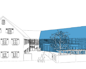 Die Scheune_Ansicht Hauptstraße Die Scheune_Ansicht Hauptstraße