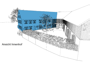 Das Wohnhaus_Ansicht Innenhof Das Wohnhaus_Ansicht Innenhof