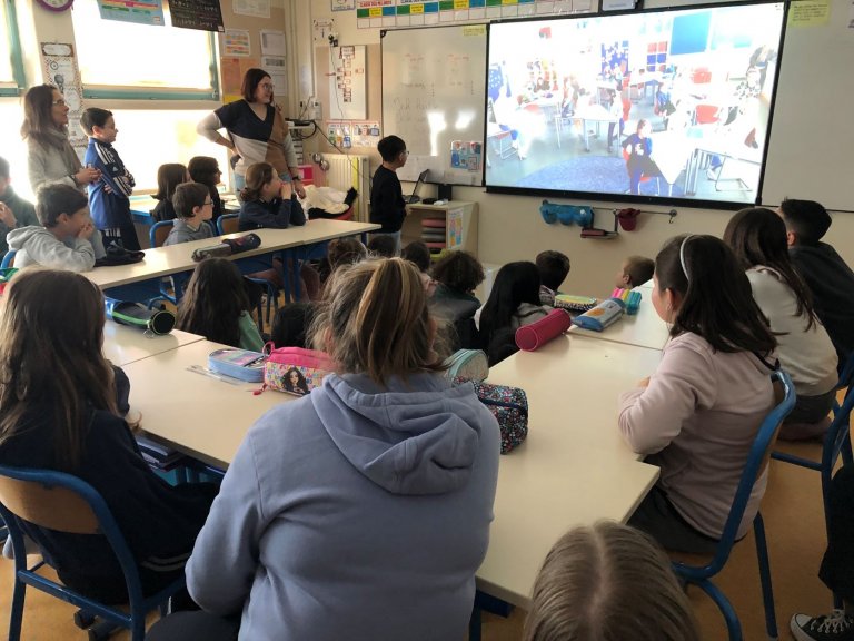 Deutschklasse in Saint Gilles