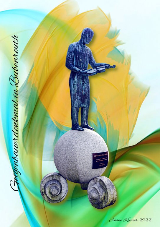 Geigenbauerdenkmal Popart klein