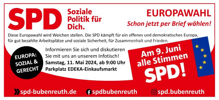 SPD - Infotisch