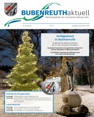 BUBENREUTH aktuell Dezember 2025