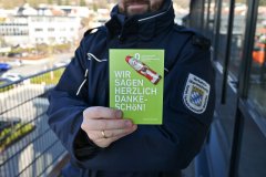 Schokoladige Bescherung für Richtigparker in Bubenreuth