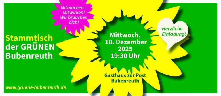 Stammtisch der GRÜNEN Bubenreuth
