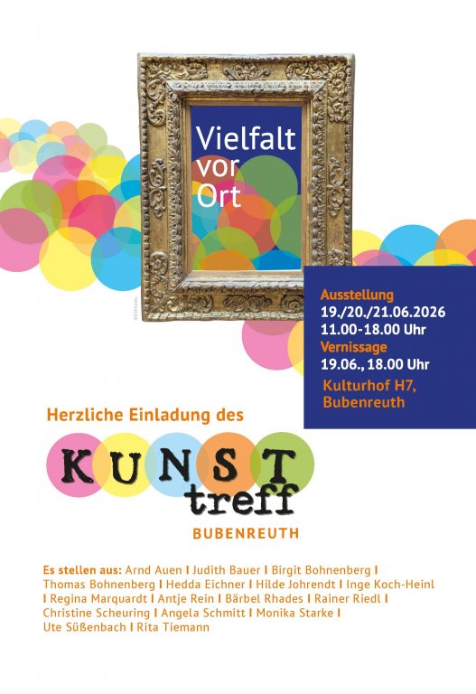 Vielfalt vor Ort - Ausstellung des Kunsttreff
