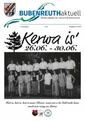 BUBENREUTH aktuell Juni 2026_Titel